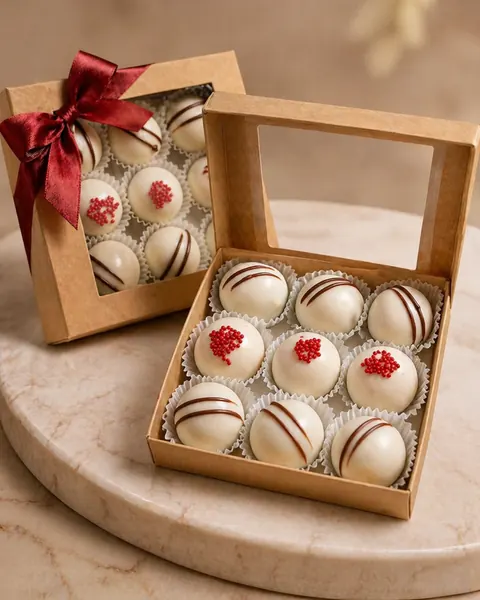 Caja de 9 de trufas y bombones Solaté